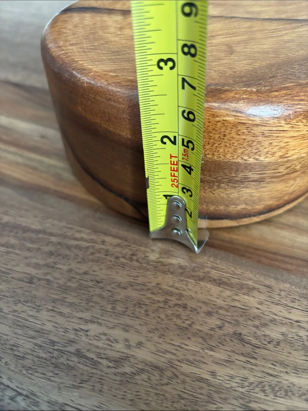 Pier 1 Wooden Bowl in Warm Brown